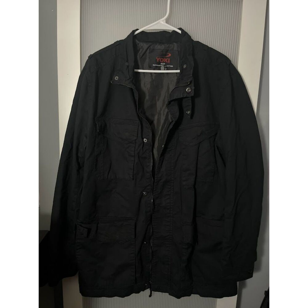 G_ YOKI Black Men Size Large Jacket